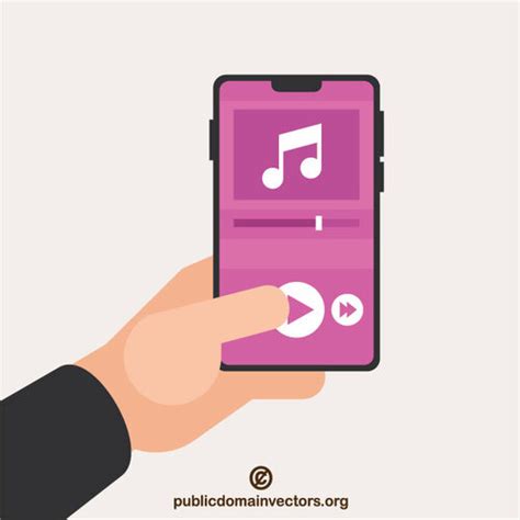 Music streaming app | Public domain vectors