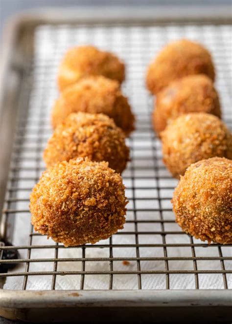 Boudin Balls (Fried Cajun Appetizers) | Kevin Is Cooking