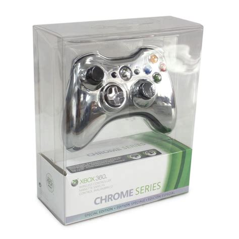 Xbox 360 Wireless Controller (Chrome Silver)