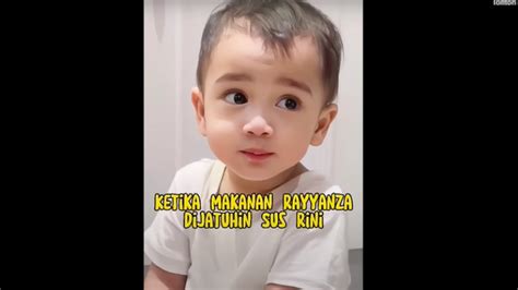 Reaksi Rayanza Ketika Makanannya Dijatuhkan Sus Rini: Cipung Pas Bilang nggak apa-apa.