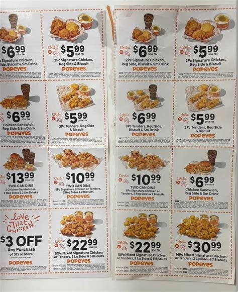 Popeyes Coupons 2024 Printable - Tara Zulema