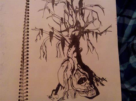 Dead willow tree tattoo design by soullesadventure on DeviantArt