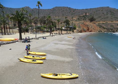 Best Beaches on Catalina Island Map