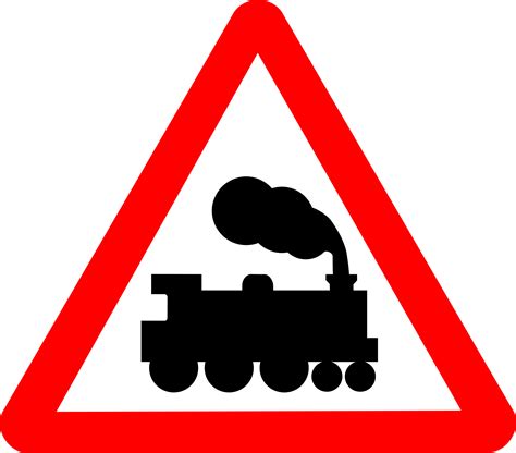 Clipart - Roadsign train