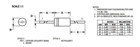 1N5408 Diode: Specs, Pinout, Datasheet