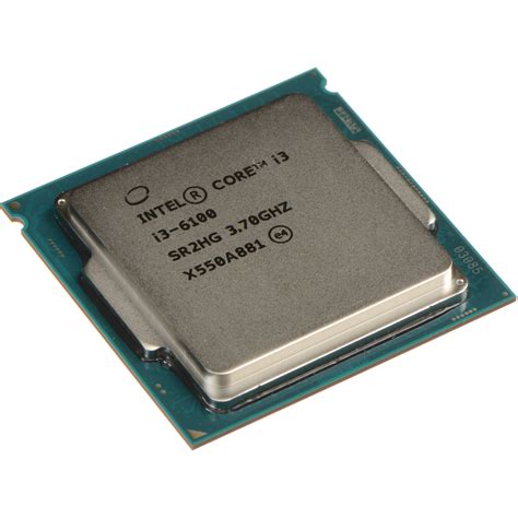 Intel Core i3-6100 3.7 GHz Dual-Core LGA 1151 BX80662I36100 B&H