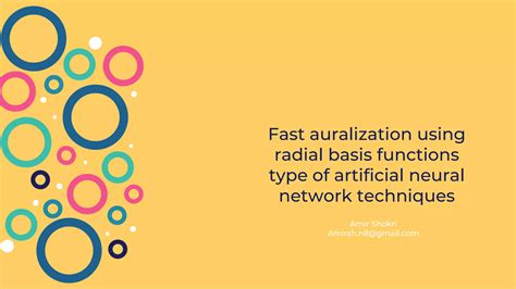 Fast auralization using radial basis functions type of artificial ...