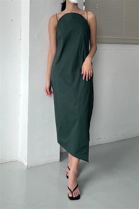 Jade Dress - Dark Green – Yourpafon