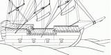 Ship Sunken Coloring Shipwreck Pages Clipart Drawing Paul Pirate  sketch template