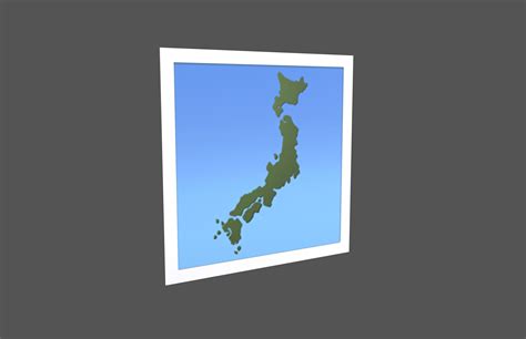 3D model Map of Japan Emoji V1 001 VR / AR / low-poly | CGTrader