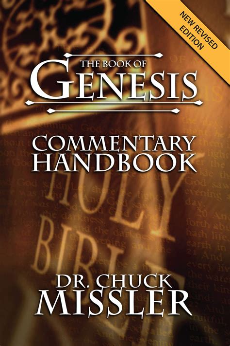 The Book of Genesis Handbook by Chuck Missler | Goodreads