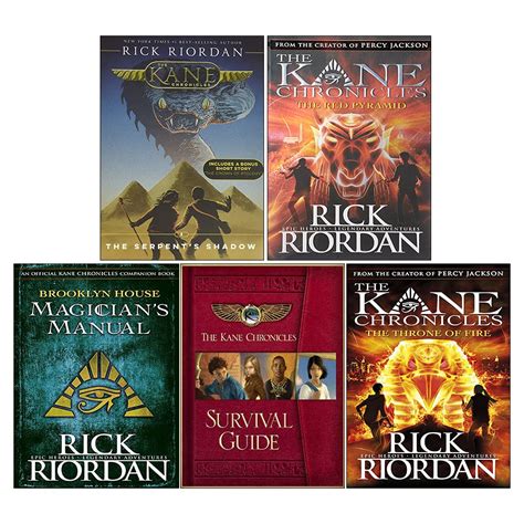 Kane Chronicles Series 5 Books Collection Set By Rick Riordan by Rick Riordan | Goodreads