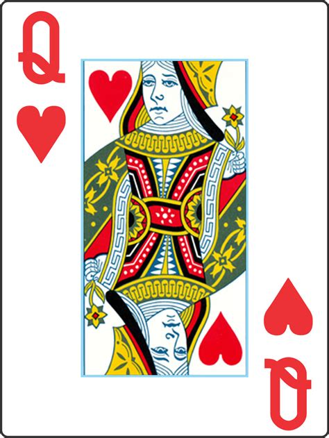 My Playing Cards V2 - Queen of Hearts by Gabe0530 on DeviantArt