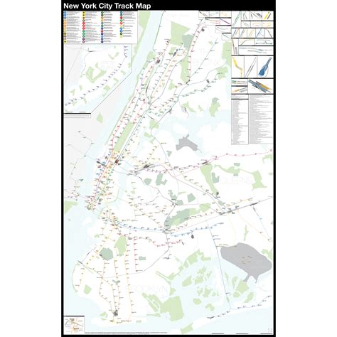 New York City Track Map v2: Complete and Geographically Accurate – vanmaps