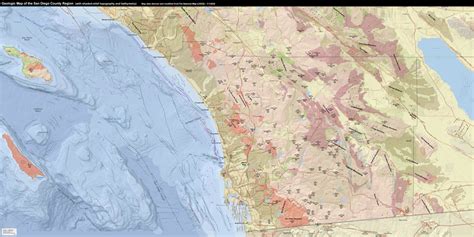 Geologic Map of Northern San Diego County