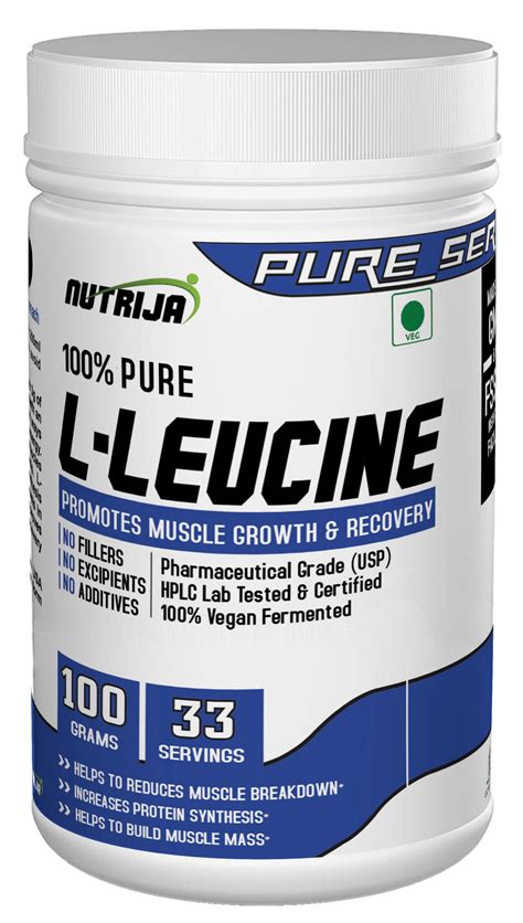 Buy L-Leucine Online in India | NutriJa™ Supplement Store