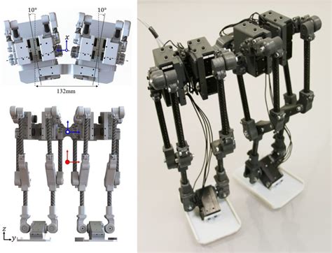 Design and Fabrication of a Bipedal Robot using Serial-Parallel Hybrid ...