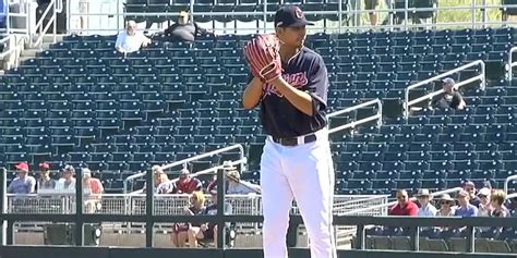 Carlos Carrasco makes Spring Training debut