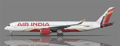 air india a350-900 new livery - real life and template creations ...