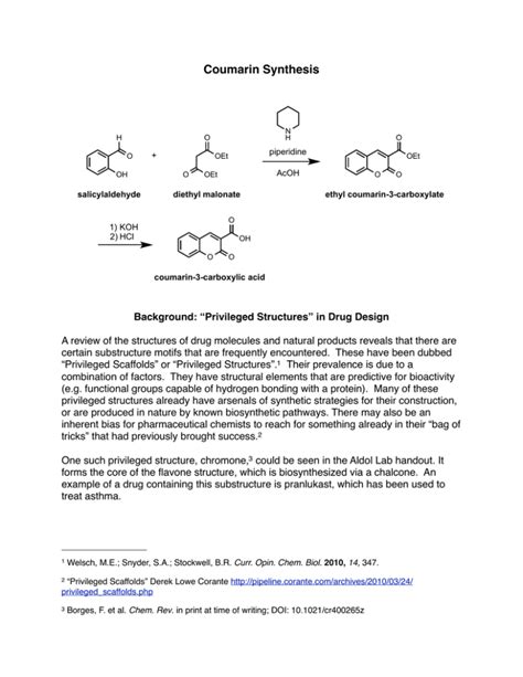 Coumarin Synthesis