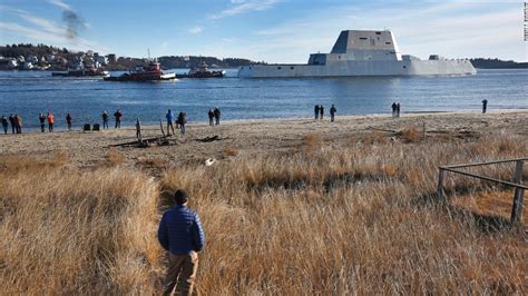 New stealth destroyer turned over to U.S. Navy - CNNPolitics