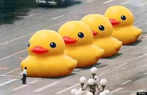 How A Rubber Duck Meme Sidestepped Censorship on Tiananmen Square Anniversary | KQED