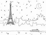 Eiffel Tower Landscape Coloring Pages  sketch template