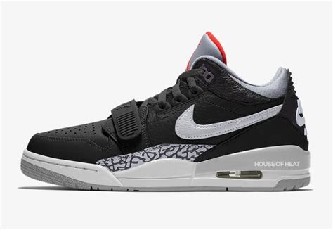 Air Jordan Legacy 312 Low Black Cement Release Date - SBD