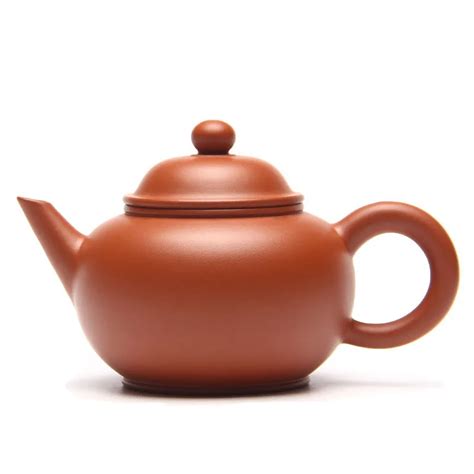 180ML Pure Handmade Chinese Purple Clay Tea Set Yixing Teapot Standard Flat Pot Red Purple Clay ...