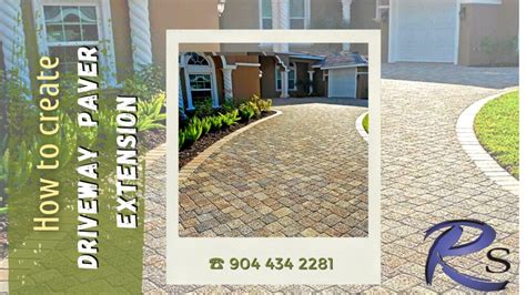 How to create driveway paver extension – R Souza Pavers