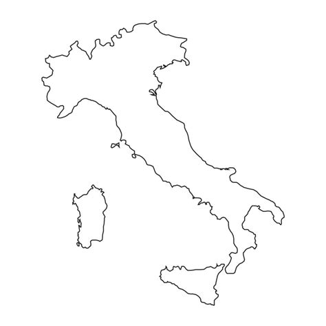 Italy Outline Vector Art, Icons, and Graphics for Free Download