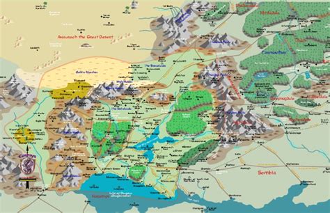 Forgotten Realms - Map of Cormyr.pdf | Gary Gygax Games | Campaign Settings