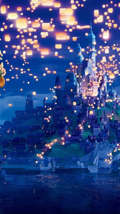 Download Tangled Lantern Festival Top Iphone Hd Wallpaper | Wallpapers.com