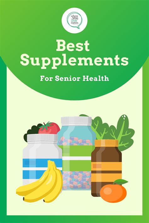 Supplements and Senior Health | Where You Live Matters