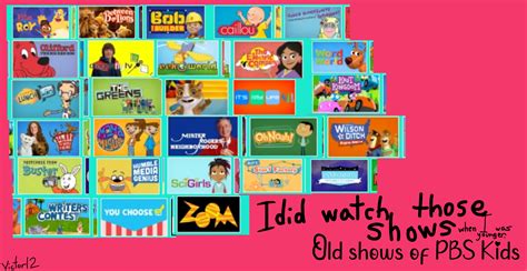 Top 28 Old Shows of PBS Kids by VictorCalavera12 on DeviantArt