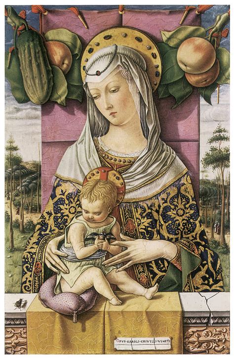 Madonna and Child Painting by Carlo Crivelli - Fine Art America