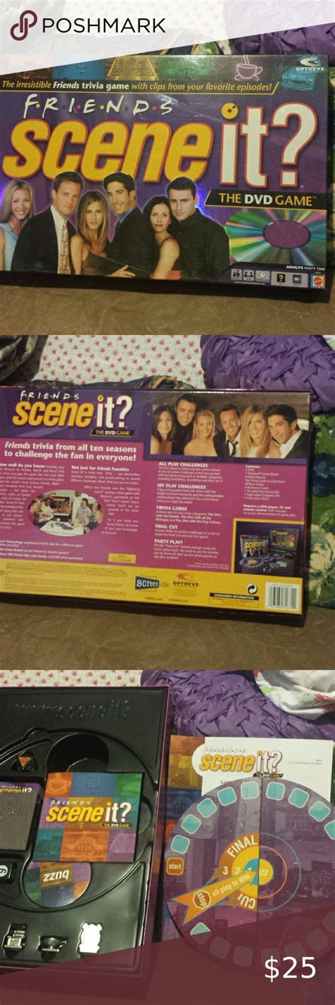 Friends!! Scene It,The DVD Game!! | Friends trivia, Dvd, Friends scenes