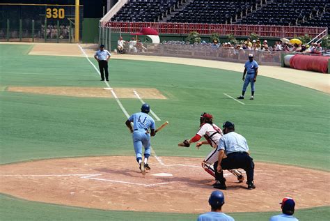 1980s Professional Baseball Game Painting by Vintage Images - Fine Art America