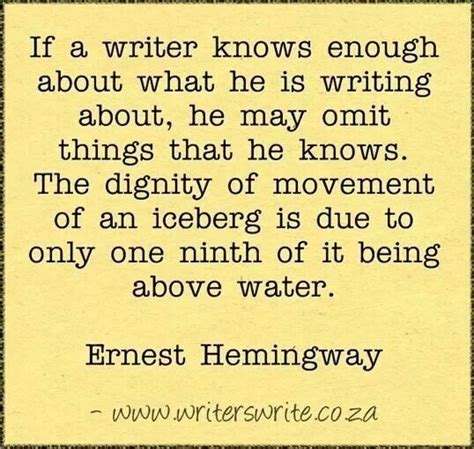 Ernest Hemingway About Writing Quotes. QuotesGram