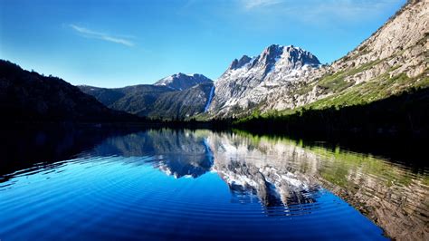 Beautiful Mountain Lake Wallpaper - WallpaperSafari