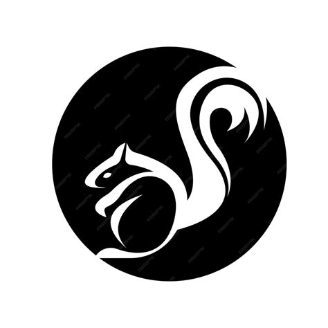 Premium Vector | Creative squirrel animal logo design icon symbol ...