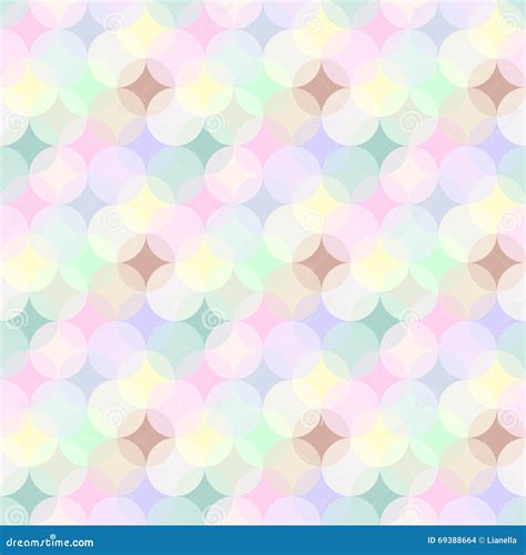 Light Circle Seamless Pattern Stock Vector - Illustration of decor, graphic: 69388664