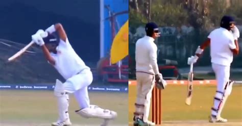 WATCH: Rahul Dravid’s son Samit Dravid smashes 98 runs in Cooch Behar ...