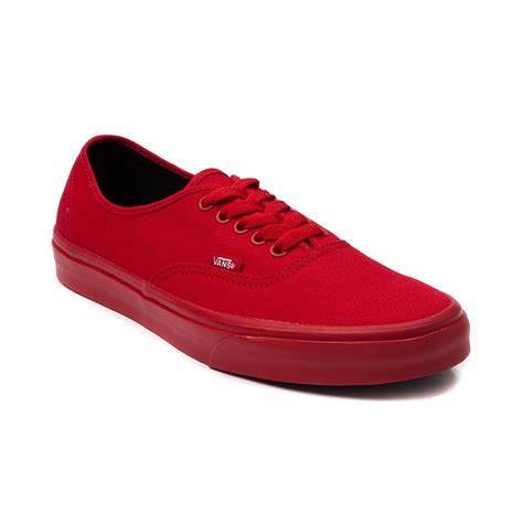 Vans Authentic Skate Shoe | All red vans, Vans, Skate shoes