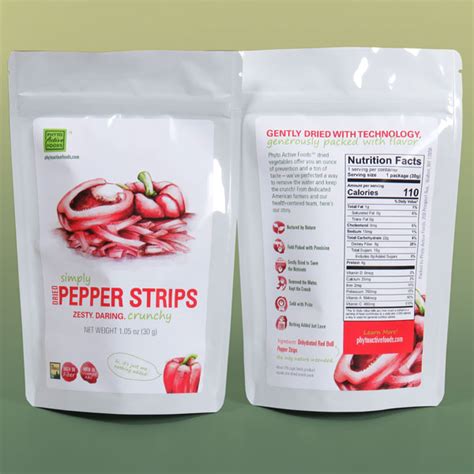 Dehydrated Red Bell Pepper Strips | Maximum Phytonutrients