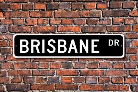 Brisbane Brisbane sign Brisbane gift Brisbane visitor city | Etsy