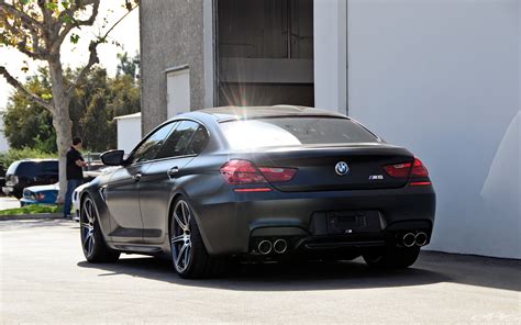 Frozen Black BMW M6 Gran Coupe by EAS