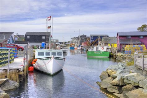 Fisherman`s Cove, Eastern Passage, Nova Scotia, Canada Editorial Stock ...