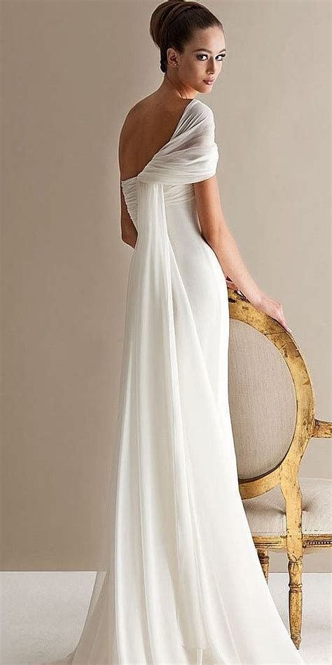 Greek Wedding Dresses: 21 Goddesses Styles + FAQs | Greek wedding ...