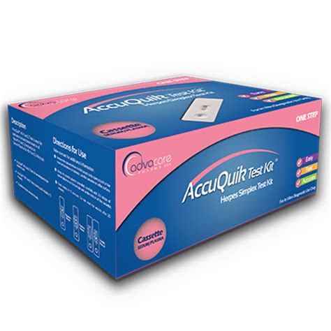 AccuQuik Herpes Test Kit | AccuQuik Test Kits